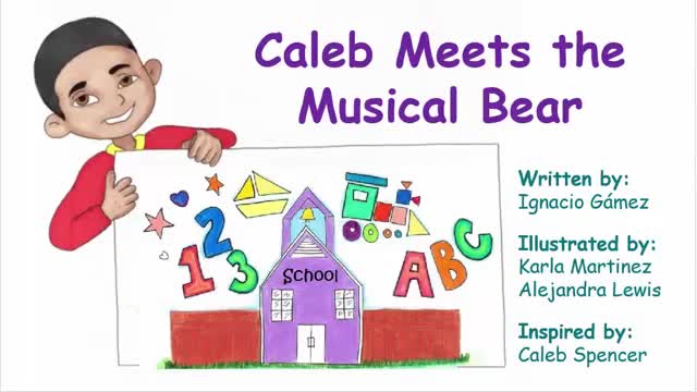 Caleb Meets The Musical Bear