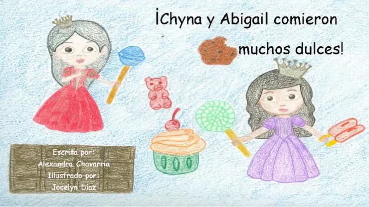 ¡Chyna y Abigail comieron muchos dulces!