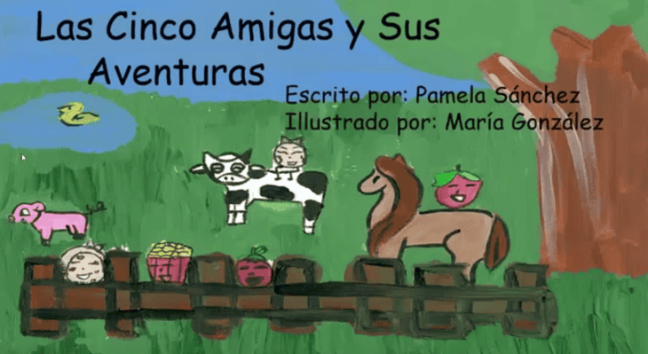 Las cinco amigas y sus aventuras