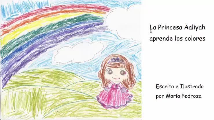 La Princesa Aaliyah aprende los colores