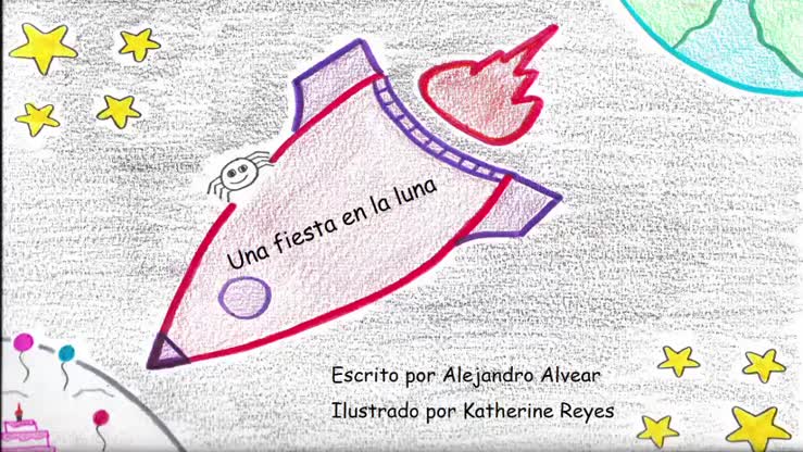 Una fiesta en la luna
