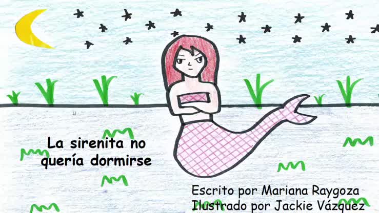 La sirenita no quería dormirse
