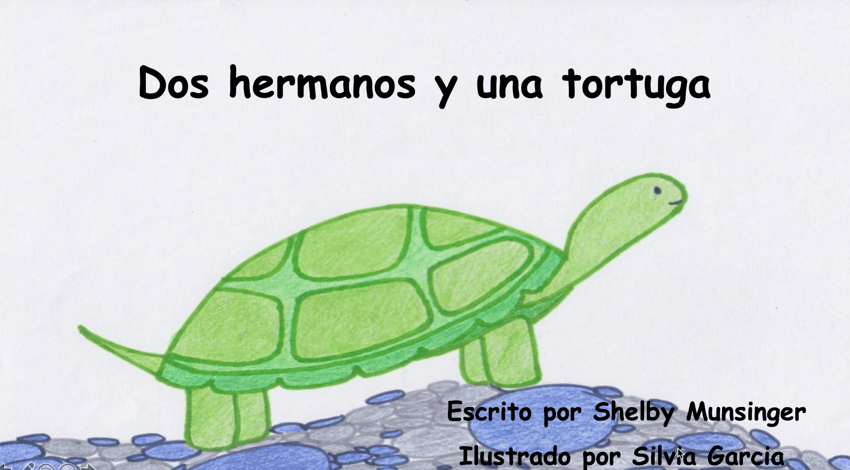 Dos hermanos y una tortuga