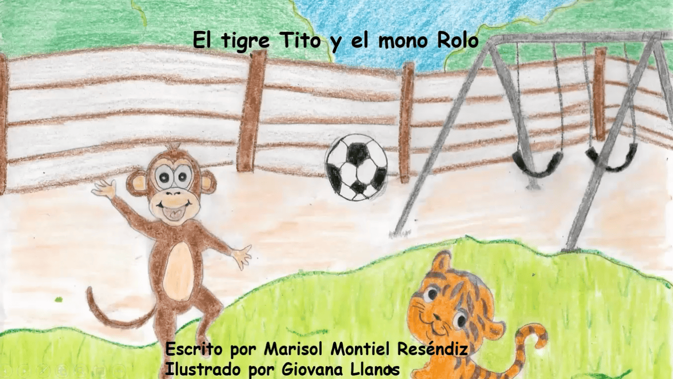El tigre Tito y el mono Rolo