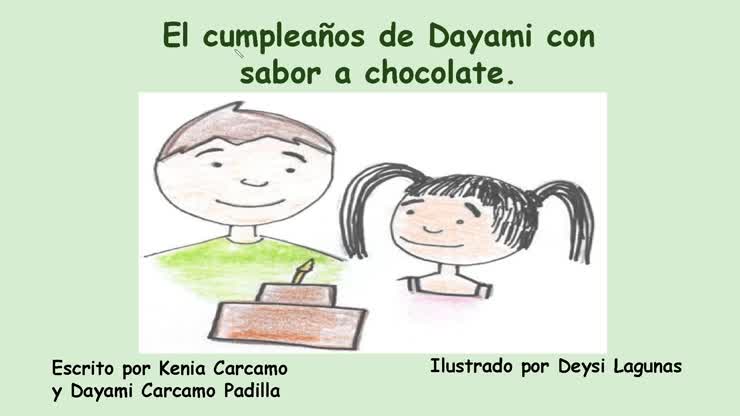 El cumpleaños de Dayami con sabor a chocolate