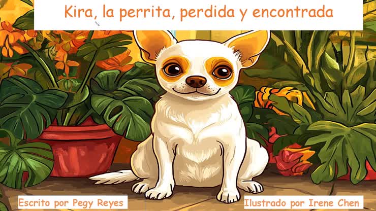 Kira la perrita perdida y encotrada