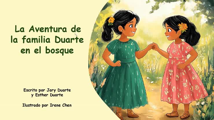 La aventura de la familia Duarte en el bosque