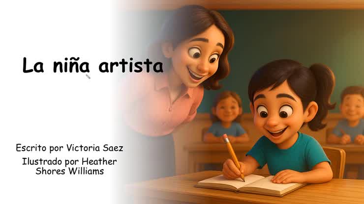 La niña artista